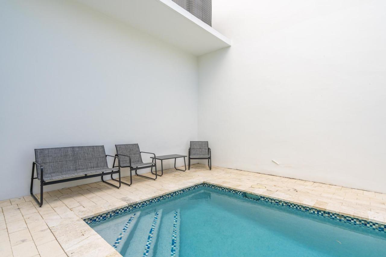 迈阿密Casa Fico Bianco Modern Brickell Townhouse With Private Pool别墅 外观 照片